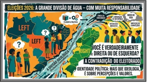 Elson Andrade pergunta: Você é verdadeiramente de direita ou esquerda?