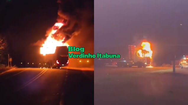 Protesto após morte de criança em ação policial bloqueia a BR-101 e resulta em veículos incendiados em Eunápolis