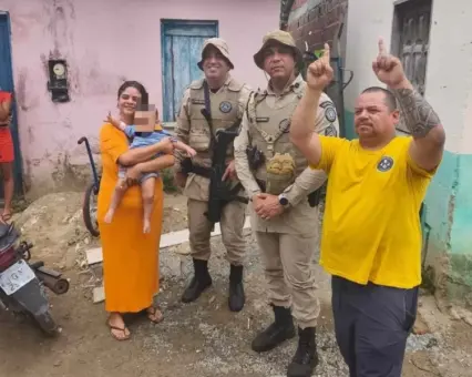 Bebê de 11 meses, Noah reencontra a família após sequestro no sul da Bahia